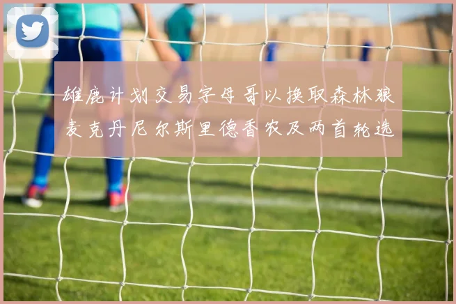 雄鹿计划交易字母哥以换取森林狼麦克丹尼尔斯里德香农及两首轮选秀权